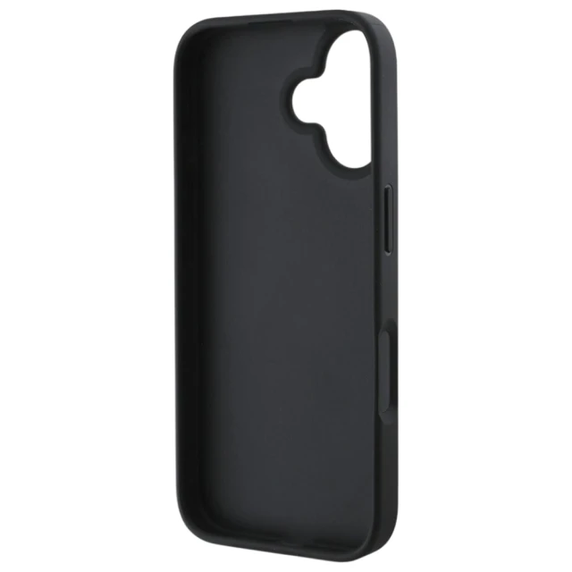 Чехол Guess 4G Big Metal Logo для iPhone 16 Plus Black (GUHCP16M4GMGGR)