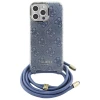 Чохол Guess Crossbody Cord 4G Print для iPhone 16 Pro Max Blue (GUHCP16XHC4SEB)