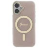 Чохол Guess IML 4G для iPhone 16 Plus Pink with MagSafe (GUHMP16MH4STP)