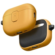 Чохол для навушників Uniq Clyde для AirPods Pro 3 Yellow Grey (UNIQ-AIRPODSPRO3-CLYRYELDGRY)