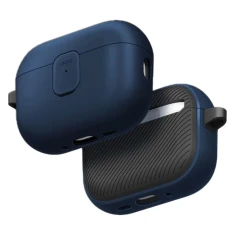 Чохол для навушників Uniq Clyde для AirPods Pro 3 Blue Grey (UNIQ-AIRPODSPRO3-CLYRBLUDGRY)