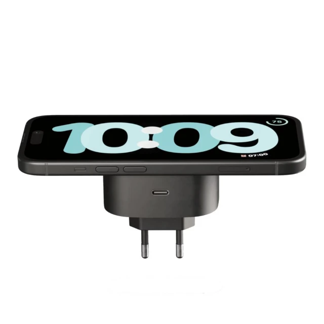Бездротовий зарядний пристрій Zens Wireless Charging Adapter 15W Black (ZESC18B/00)