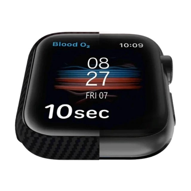 Чохол Pitaka Air Case для Apple Watch 10 42 mm Black Grey (AWB2404)