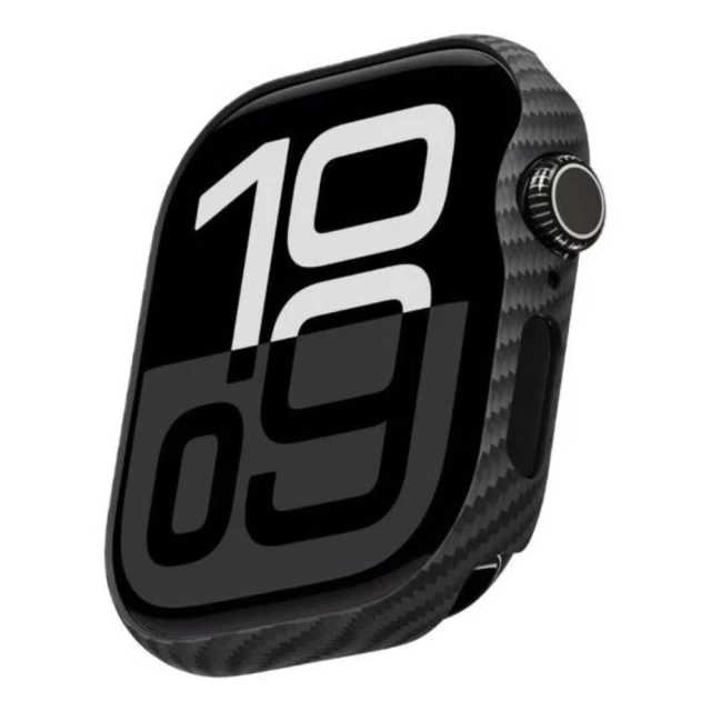 Чехол Pitaka Air Case для Apple Watch 10 46 mm Black Grey (AWB2401)
