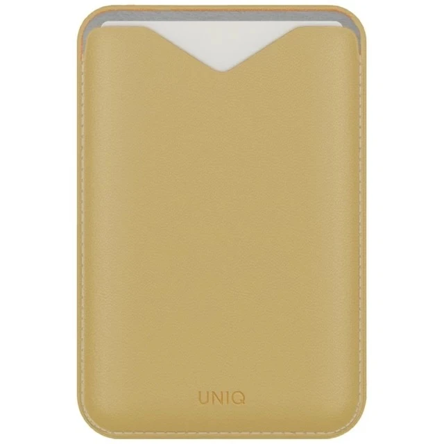 Магнітний гаманець Uniq Lyden Evo Yellow with MagSafe (UNIQ-LYDENEVO-CANYEL)