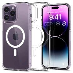 Чохол Spigen Ultra Hybrid для iPhone 14 Pro Max White with MagSafe (ACS04825)