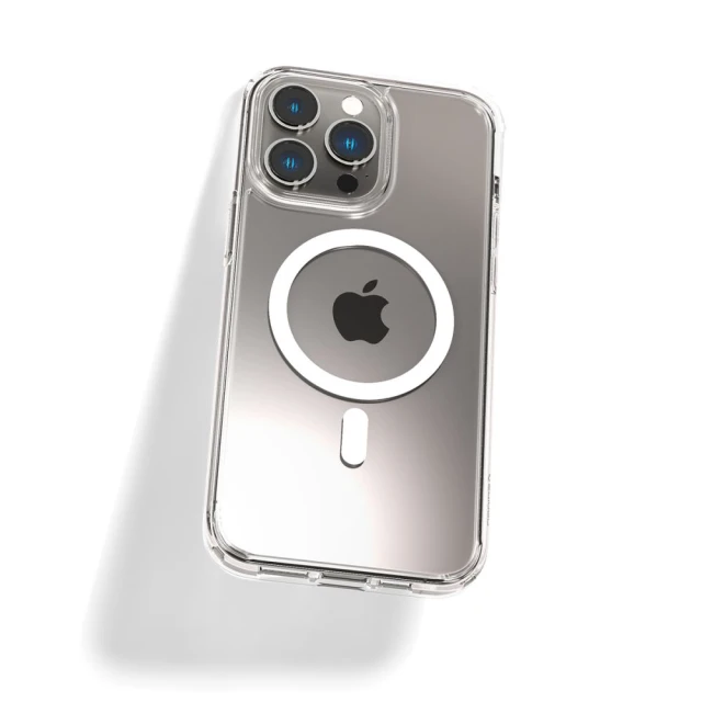 Чохол Spigen Ultra Hybrid для iPhone 14 Pro Max White with MagSafe (ACS04825)