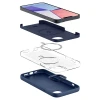 Чехол Spigen Silicone Fit для iPhone 14 Plus Navy Blue with MagSafe (ACS04921)