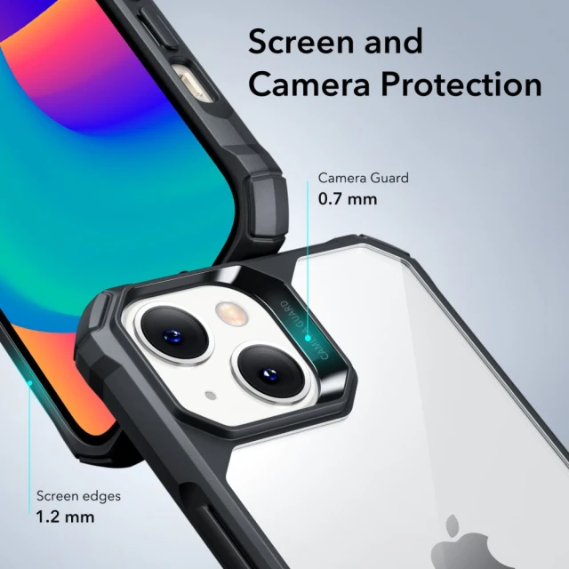 Чохол ESR Air Armor для iPhone 14 Plus Clear/Black (4894240161494)