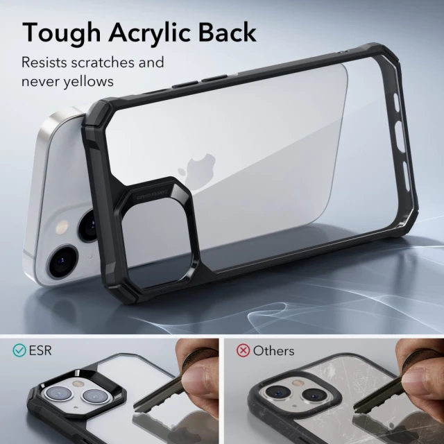 Чохол ESR Air Armor для iPhone 14 Plus Clear/Black (4894240161494)