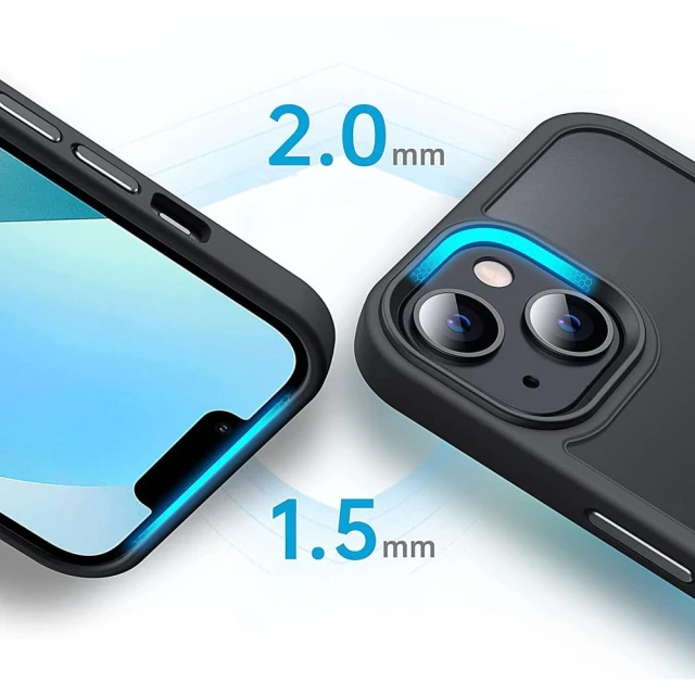 Чохол Tech-Protect Magmat для iPhone 14 | 13 Black with MagSafe (9589046925450)