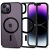 Чохол Tech-Protect Magmat для iPhone 14 | 13 Clear/Black with MagSafe (9589046925467)