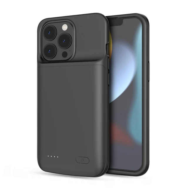 Чохол Tech-Protect Powercase 4800 mAh для iPhone 13 | 13 Pro Black (9589046917820)