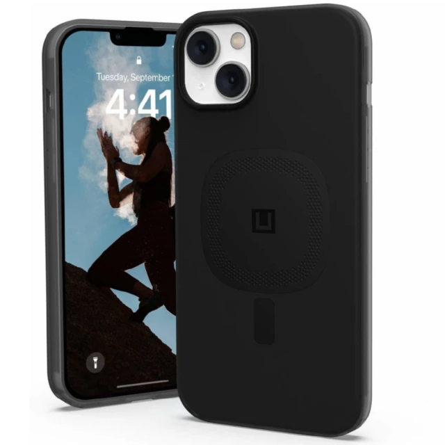 Чохол UAG Lucent Black для iPhone 14 Plus with MagSafe (114077314040)