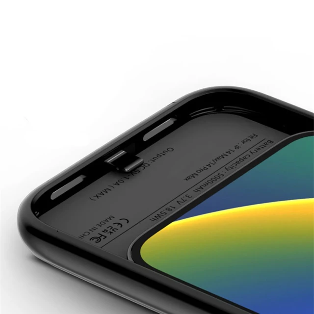 Чохол-акумулятор Tech-Protect PowerCase 7000mAh для iPhone 15 Pro Black with MagSafe (9490713936764)