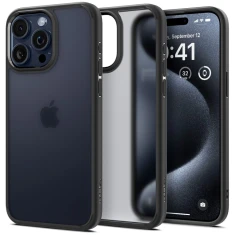 Чехол Spigen Ultra Hybrid для iPhone 15 Pro Max Frost Black (ACS06568)