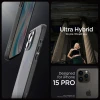 Чехол Spigen Ultra Hybrid для iPhone 15 Pro Max Frost Black (ACS06568)