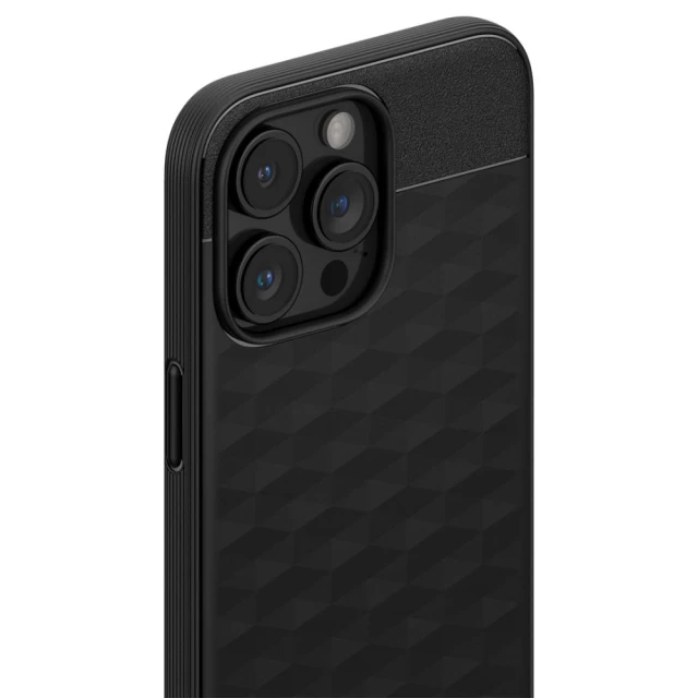 Чохол Spigen Caseology Parallax для iPhone 15 Pro Max Matte Black with MagSafe (ACS06614)