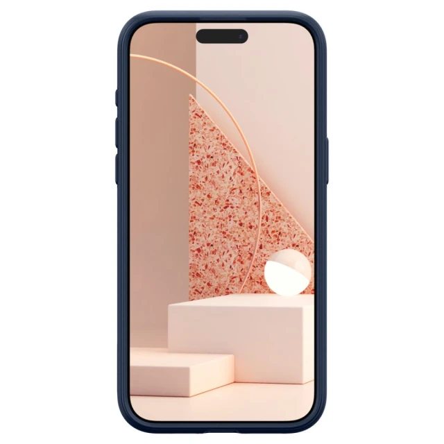 Чохол Spigen Caseology Parallax для iPhone 15 Pro Max Midnight Blue with MagSafe (ACS06615)