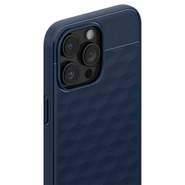 Чохол Spigen Caseology Parallax для iPhone 15 Pro Max Midnight Blue with MagSafe (ACS06615)
