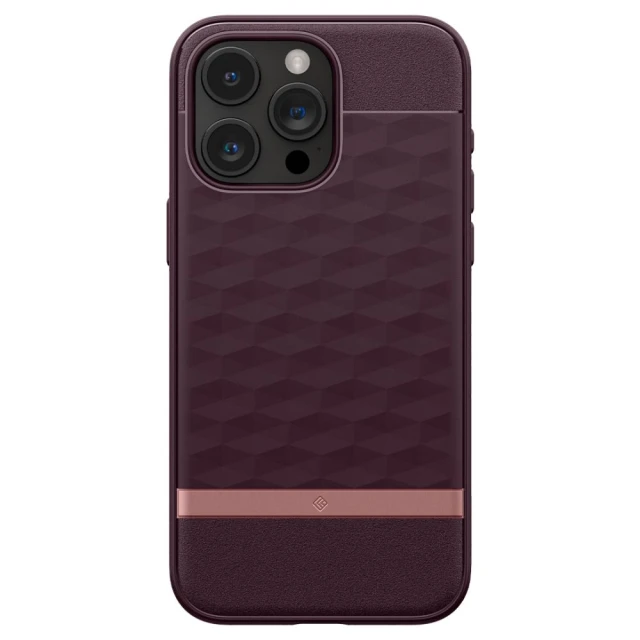 Чохол Spigen Caseology Parallax для iPhone 15 Pro Max Burgundy with MagSafe (ACS06616)