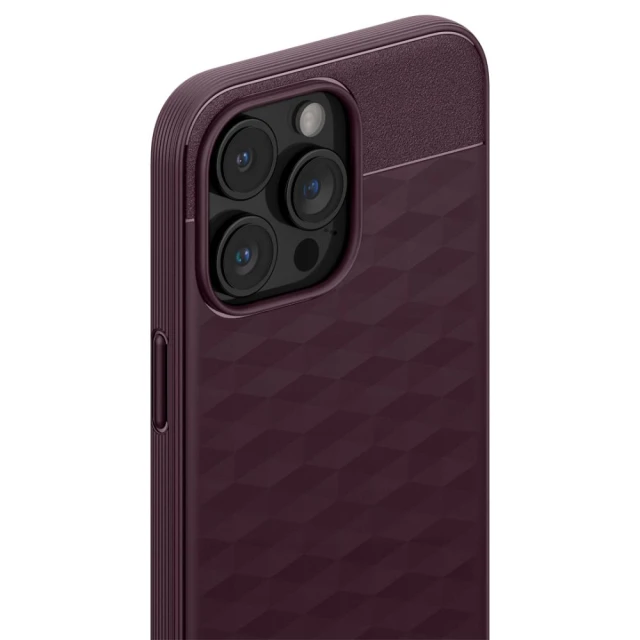Чохол Spigen Caseology Parallax для iPhone 15 Pro Max Burgundy with MagSafe (ACS06616)