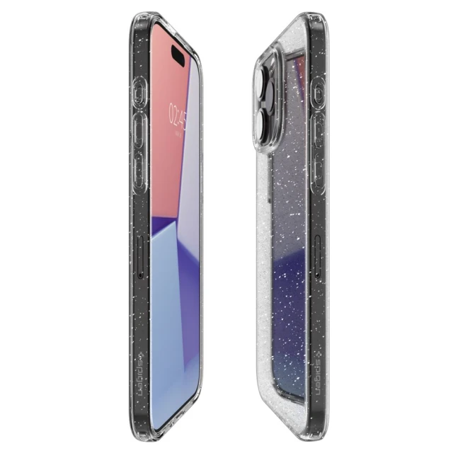 Чохол Spigen Liquid Crystal Glitter для iPhone 15 Pro Max Glitter Crystal (ACS06559)