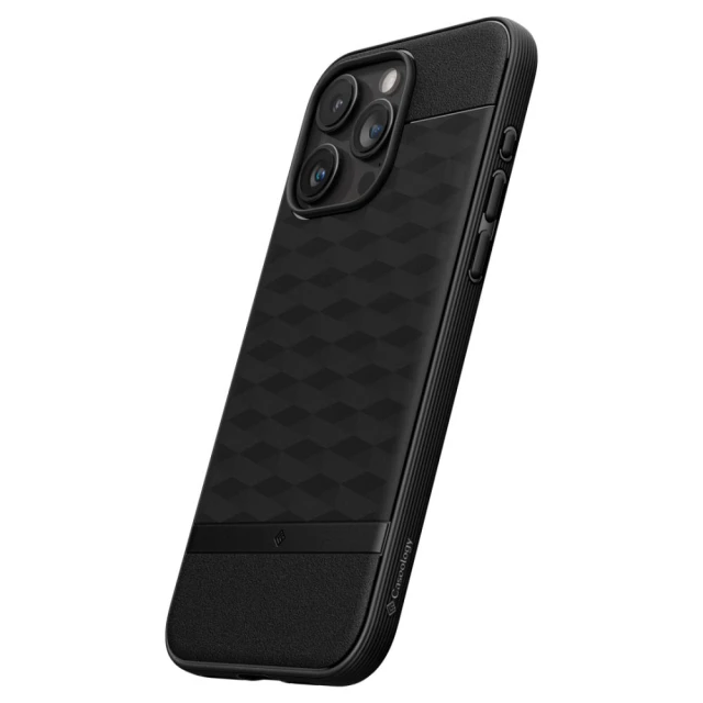 Чохол Spigen Caseology Parallax для iPhone 15 Pro Matte Black with MagSafe (ACS06749)