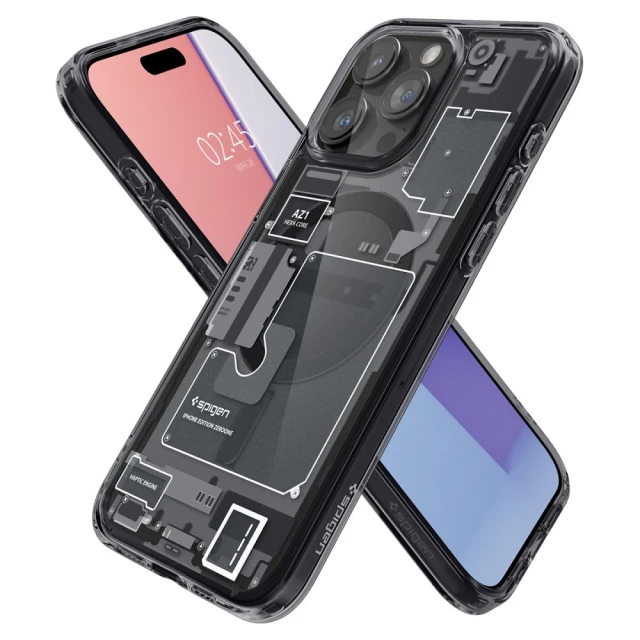 Чохол Spigen Ultra Hybrid для iPhone 15 Pro Zero One with MagSafe (ACS06721)