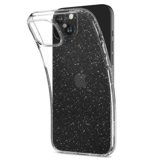 Чохол Spigen Liquid Crystal Glitter для iPhone 15 Glitter Crystal (ACS06788)