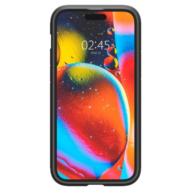 Чохол Spigen Tough Armor для iPhone 15 Black with MagSafe (ACS06811)