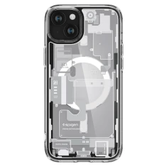 Чохол Spigen Ultra Hybrid для iPhone 15 Plus Zero One White with MagSafe (ACS07035)