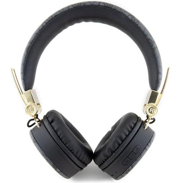 Бездротові навушники Guess 4G Metal Logo Black (GUBH704GEMK)