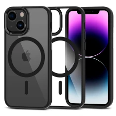 Чохол Tech-Protect Magmat для iPhone 12 mini | 13 mini Black Clear with MagSafe (9319456605938)