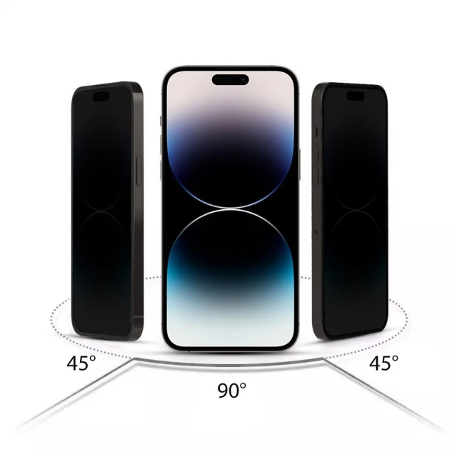 Захисне скло Hofi Anti Spy Glass Pro+ для iPhone 15 Privacy (9319456604634)