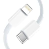 Мережевий зарядний пристрій Tech-Protect PD 35W 2xUSB-C with USB-C to Lightning Cable 1m White (9319456605587)