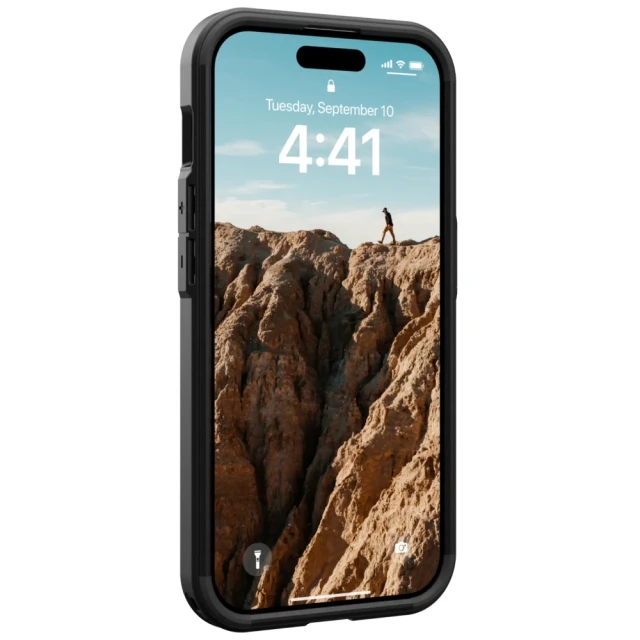 Чехол UAG Civilian для iPhone 15 Pro Bordeaux with MagSafe (114275119049)