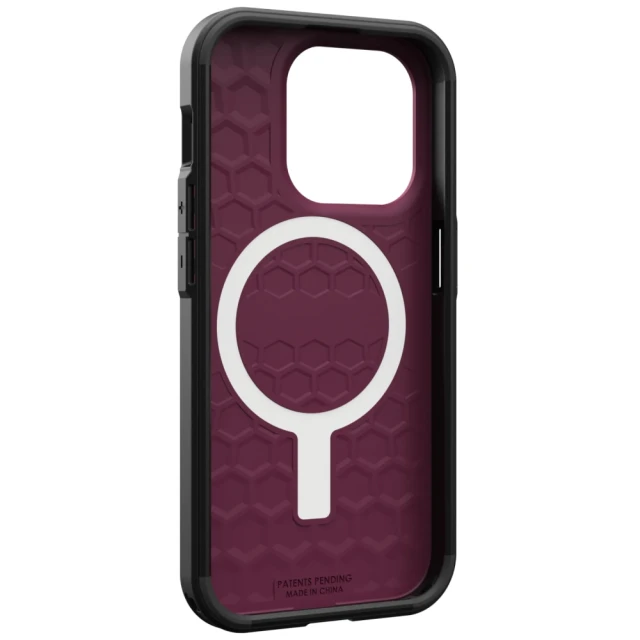 Чехол UAG Civilian для iPhone 15 Pro Bordeaux with MagSafe (114275119049)