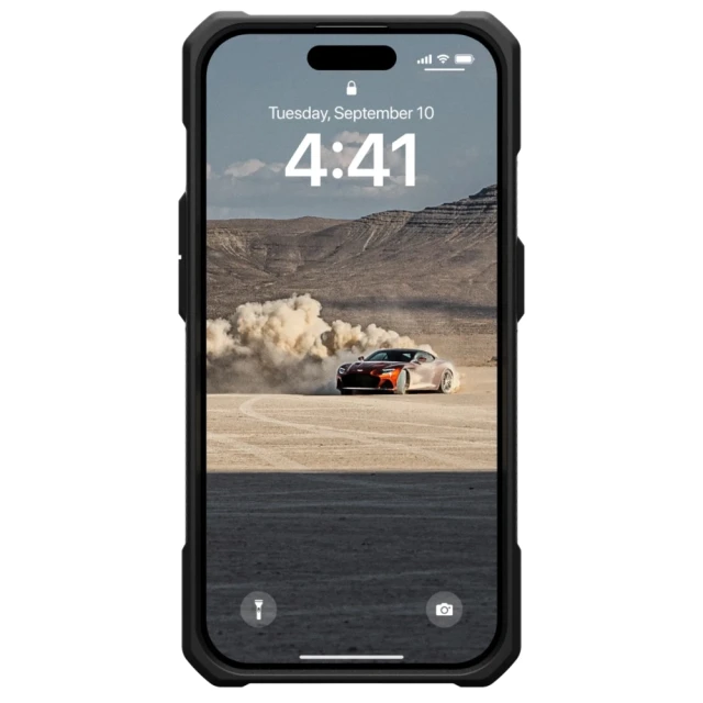 Чохол UAG Monarch для iPhone 15 Pro Kevlar Black (114278113940)