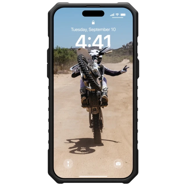 Чохол UAG Pathfinder для iPhone 15 Pro Max Black with MagSafe (114301114040)