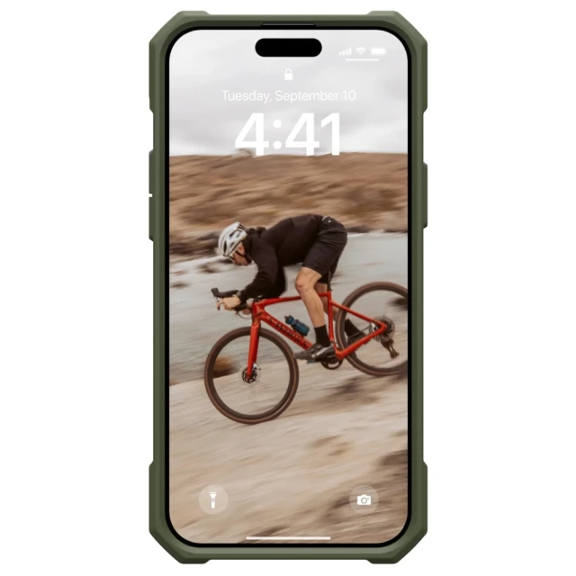 Чохол UAG Essential Armor для iPhone 15 Plus Olive Drab with MagSafe (114307117272)
