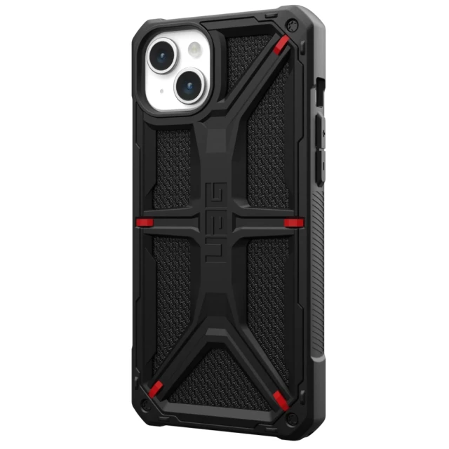 Чохол UAG Monarch для iPhone 15 Plus Kevlar Black (114309113940)