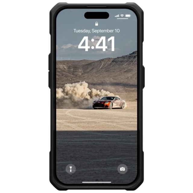 Чохол UAG Monarch для iPhone 15 Plus Kevlar Black (114309113940)