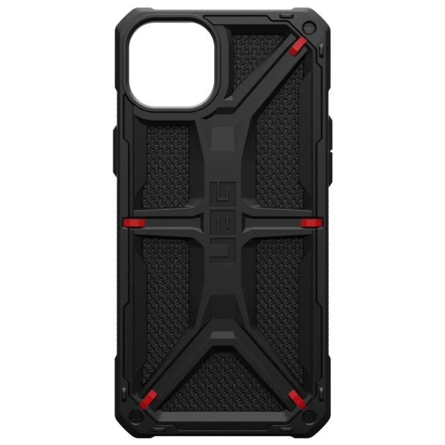 Чохол UAG Monarch для iPhone 15 Plus Kevlar Black (114309113940)