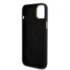 Чохол Guess Silicone Logo Strass 4G для iPhone 15 Black (GUHCP15SM4DGPK)