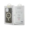 Чохол Guess IML 4G для iPhone 15 Brown with MagSafe (GUHMP15SH4STW)