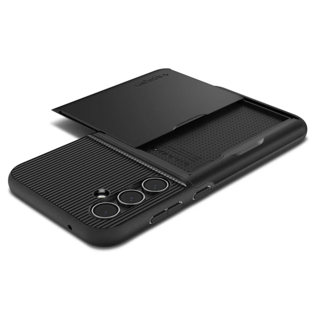 Чохол-гаманець Spigen Slim Armor CS для Samsung Galaxy S23 FE Black (ACS06377)