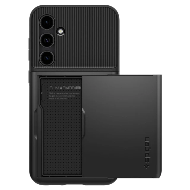 Чохол-гаманець Spigen Slim Armor CS для Samsung Galaxy S23 FE Black (ACS06377)
