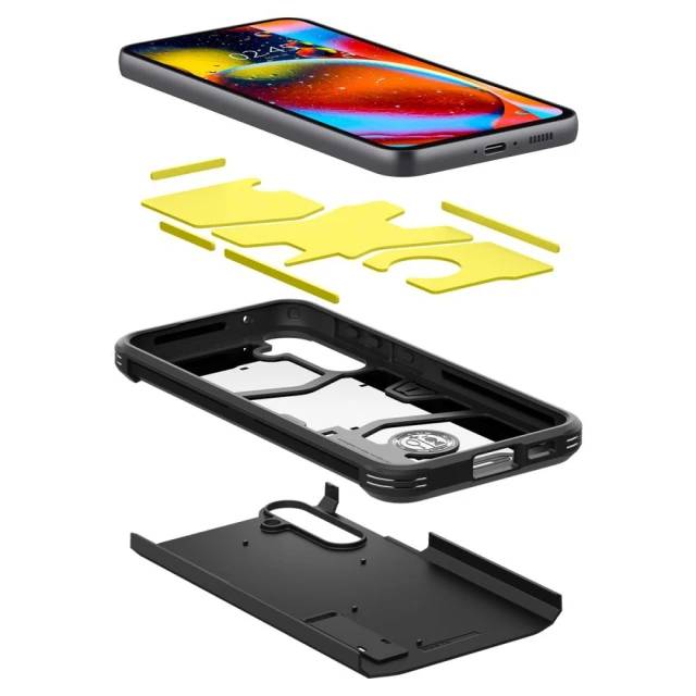Чохол Spigen Tough Armor для Samsung Galaxy S23 FE Black (ACS06364)