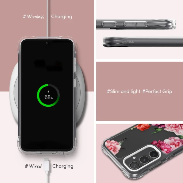 Чехол Spigen Cyrill Cecile для Samsung Galaxy S23 FE Rose Floral (ACS06386)